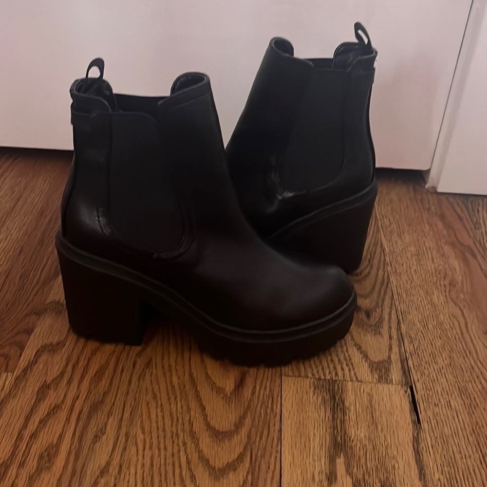 Urban Outfitters Black Heeled Boots